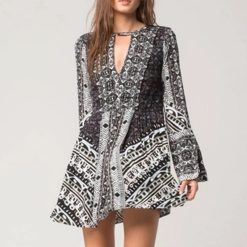 Free People Tegan Border Dress